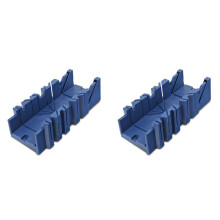 2X Armoires de Scie à Onglets Coupe de Bois Serrage Boîte de Scie à Onglets Bois Gypse Outil de Coupe à Angle Oblique S