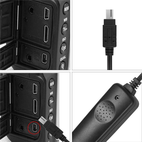 5X SHOOT MC-DC2 Remote Release for  Cord Shutter Trigger for  D90 D600 D3200 D3300 D5000 D5100 D5200 D5300 1