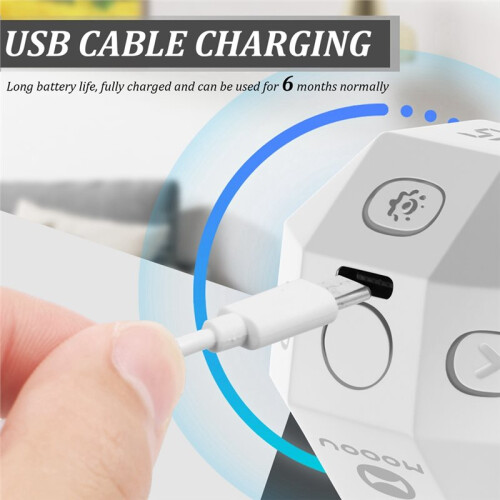Rotating Timer with Small Screen 3 Modes 11 Preset Times Productivity Flip Timer for Classroom, Cooking, Baking & Study 1