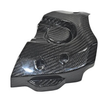 Motorcycle Accessories Carbon Fiber Sprocket Cover Engine Hood for MT 07 MT07 FZ 07 FZ07 2013-2022