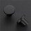 30 Pack Black Cabinet Knobs, Matte Black Kitchen Cabinet Knobs, 1-1/5 Inch Round Drawer Pulls 6