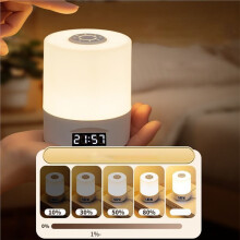 Rechargeable LED Night Light Timing Dimmable USB Table Lamp Baby Bedside Sleeping Reading Touch Book Desk Lamp