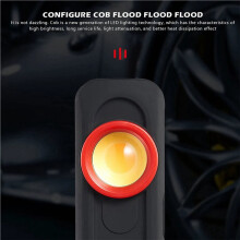 2X Ferramentas de Detalhamento Automotivo Lâmpada de Acabamento de Pintura Automotiva 500LM 2000mAh Scan Swirl Punho Magnético Multifuncional Luz de