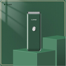 2X Pet Grooming Hospital Kittens and Puppies Mute Electric Push Clippers Electric Waterproof Professional Shaving Green