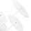 2X Round Acrylic Products Display Riser Stands, 3 Tiers Cupcake Stand  Display Rack for Cake 5