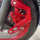 Motorcycle Accessories Brake Caliper Guard Protector for  NS125RX Caliper Guards Brake Cover Red 4