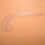 11.8 "Long Comma forma di plastica trasparente francese Curvo righello scanalata 5