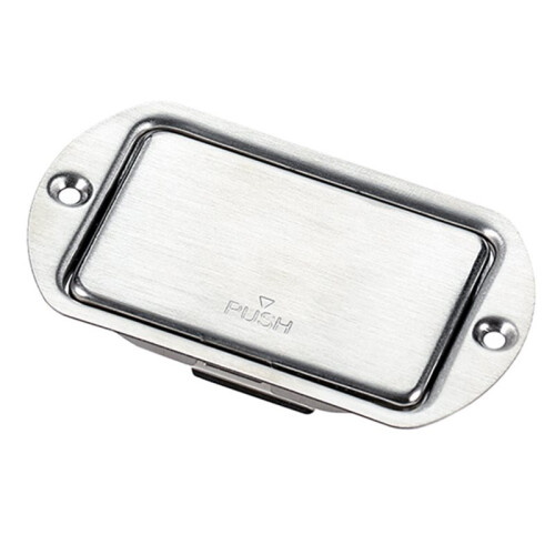 9V Guitar Battery Box Push-Button Guitar Battery Compartment for Active Guitar Bass Oval Style