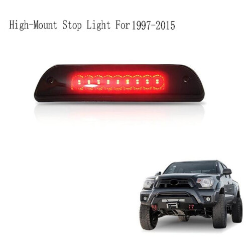 High-Mount Stop Light 3rd Additional Brake Lights Assembly for  Tacoma 1997-2015 2