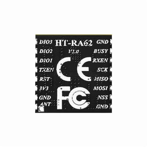 5X HT-RA62 LoRa Series Module SX1262 Secondary Development Supports LoRaWAN Protocol 868-915MHz 2