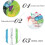 5D Diamond Painting Accessorie Resin Dot Drill Pen Spiral Style Replaceable Pen Tip DIY Diamond Embroidery Tool A 2