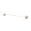 HIPS Towel Bar No-Drill Mount29 / 46 / 70cm 1