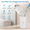 Larger Capacity Automatic Soap Dispenser Touchless, Liquid Hand Soap Dispenser, Rechargeable for Kitchen Bathroom 6