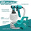 Split-Type HVLP Electric Paint Spray Gun,Paint Sprayer,3 Spray Pattern 8