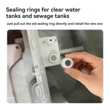 2set for  ROMO S A P Fresh Water Tank Waste Water Tank Rubber Plug Sealing Rings Vacuum Cleaner Accessories