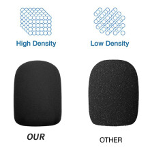 8Pack Foam Mic Cover for PartyBox Wireless Microphone, Wireless Microphone Sponge Windscreen Filter