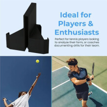 Tenniscamerahouder Tennisnetcamerahouder Net- en Hekclip Vaste Tennisnethouder voor Wedstrijdopnames Training C