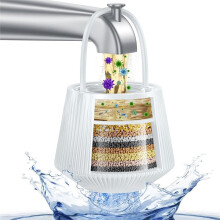 Bathtub & Shower Filter - Removes 96% Chlorine, Lead & Fluoride Baby-Safe Soft Water for Sensitive Skin, Hair & Eczema