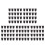 100 Paper Cups (9oz) - Plain Solid Colours Birthday Party Tableware Catering(Black) 1