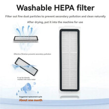 50PCS Compatible with Mijia 5C OV42CN Robot Vacuum Main Brush Side Brush HEPA Filter Mop Cloth Dust Bag Spare Parts