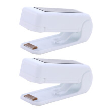 2X Sealer Plastic Package Storage Bag Sealing Machine Handy Sticker and Seals for Food Snack Kitchen White