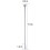 75 Pcs Reusable Swizzle Sticks Coffee Stirrers Beverage Stir Sticks Stainless Steel with Small Rectangular Paddles 3
