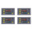 4X Digital  Delay Relay LED Display Cycle Timer Control  Adjustable Timing Relay  Delay  AC110-220V 1
