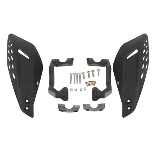 4x Guiador à Prova de Vento Universal 7/8 Polegadas 22 mm Protetor de Alça para Motocicleta Scooter de Motocross