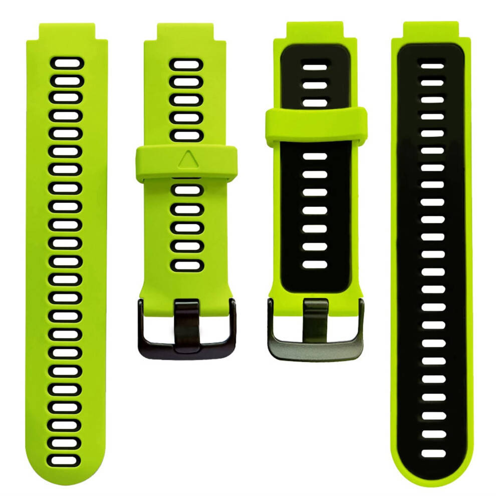 Durable Silicone Replacement Watch Band Coal For Garmin Forerunner 220 230 235 620 630 735Xt Black 9330225886075
