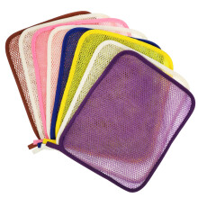 8pcs Exfoliating Wash Cloth for Body with Deep Exfoliating Action and Quick Drying Stretchable Back Scrubber Towels
