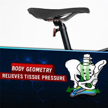 Bicycle Seats Carbon Fiber 3d Printed Saddle Racing Bike Cushion Ultralight Road Mountain Bike Saddle 143mm