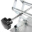 2X Laboratory Lift Stand, Lab Jack Scissor Stand Platform, Table Lifting Jack Platform Expandable Table Height Range 3