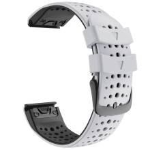 Watch Band 22mm Quick Release Silicone Strap for Garmin Fenix 5 Replacement for Fenix 5 Plus Durable Adjustable Wear