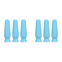 Sklerallinsen-Entferner und -Einsetzer, 6er-Pack, Kontaktlinsen-Entfernungswerkzeug Ohne Entlüftung für Harte Kontaktlinsen und Künstliche Augen