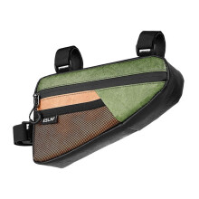 ESLNF Eco-Friendly Road Bicycle Triangle Bag Waterproof Capacity Frame Bag Portable Ultralight Bike Tube Bag