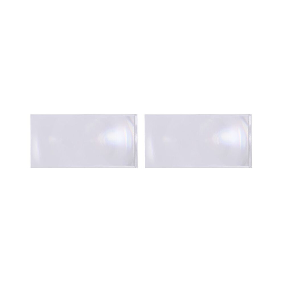 2X Optical Pmma Fresnel Lens Length 118X54mm Length 185Mm Plane Diy Projector 4714039213473
