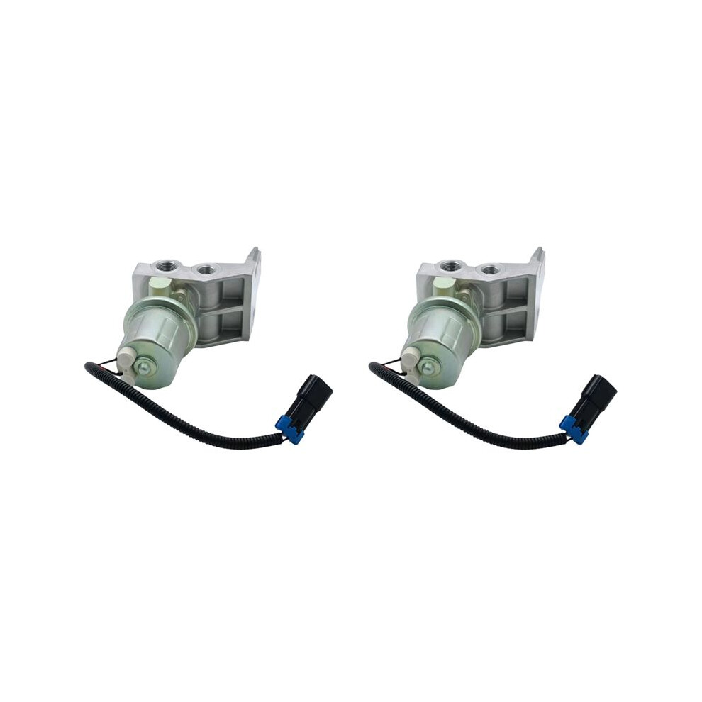 2X 12V Fuel Pump 87676818 P76912 For New Holland Tractor 6033968196724