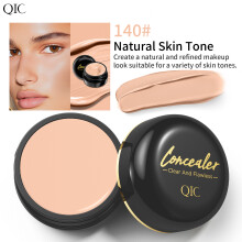 (140# Natural Skin Stone) QIC Waterproof Concealer Under Eye Corrector Tattoo Long Lastin Cover