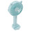 Hand Held Fan, ABS/PC, USB Rechargeable, 3-Speed, 1200mAh, 6