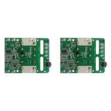 2X Laddningsskydd Kretskort PCB-Kort för 18V Litiumbatterirack LED-Strömförsörjning