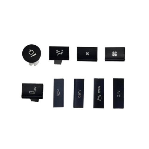 Air Conditioning Control Button Cover Volume Adjustment Button for  XFL 2017-2020 XEL 2018-2019 F-PACE 2016-2020