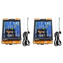2X Verbesserter NMMiner NerdMiner 950KH/S Harshrate Bitcoin Crypto Solo Lottery Miner mit 2,8 Zoll Display