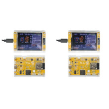 2X Verbesserter 1030KH/S Harshrate NMMiner 2,8 Zoll Display Bitcoin Crypto Solo Lottery Miner NerdMiner