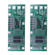 2X 24V 6S 20A 18650 Li-Ion Lithium Battery Protection Board Solar Lighting Bms Pcb with Balance for Ebike Scooter