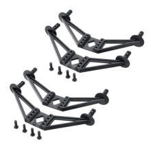 4Pcs Body Mount Bracket EA1016 for JLB Racing CHEETAH 11101 1/10 Brushless RC Car Parts Accessories