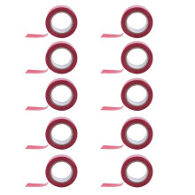 10pcs 19mm x 10M Duct Waterproof Tape, Red