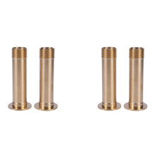 4Pcs Brass Mushroom Type Fountain Nozzles Garden Landscape Fountain Nozzle Garden Pond Decoration Fountain Equipment