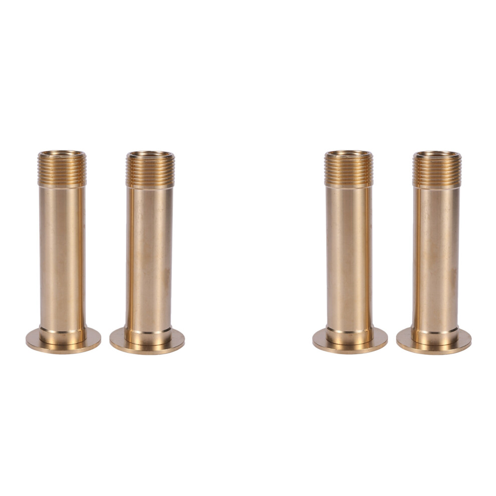 Semoic 4Pcs Brass Mushroom Type Fountain Nozzles Garden Landscape Fountain Nozzle Garden Pond Decoration Fountain Equipment