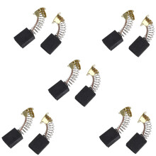 10 Pcs Electric Motor Power Tool Part Carbon Brush 6.5mm x 13.5mm x 18 mm