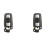 2X 3 Buttons Remote Key Case Shell Fob Blade for  1 3 5 6 Series E90 E91 E92 E60 2